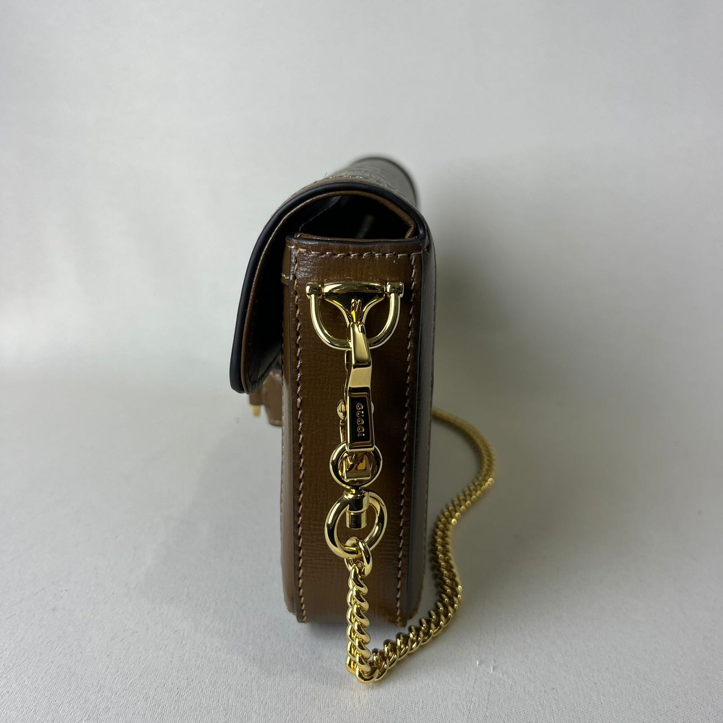 Gucci Horsebit 1955 Shoulder Bag Beige/Brown