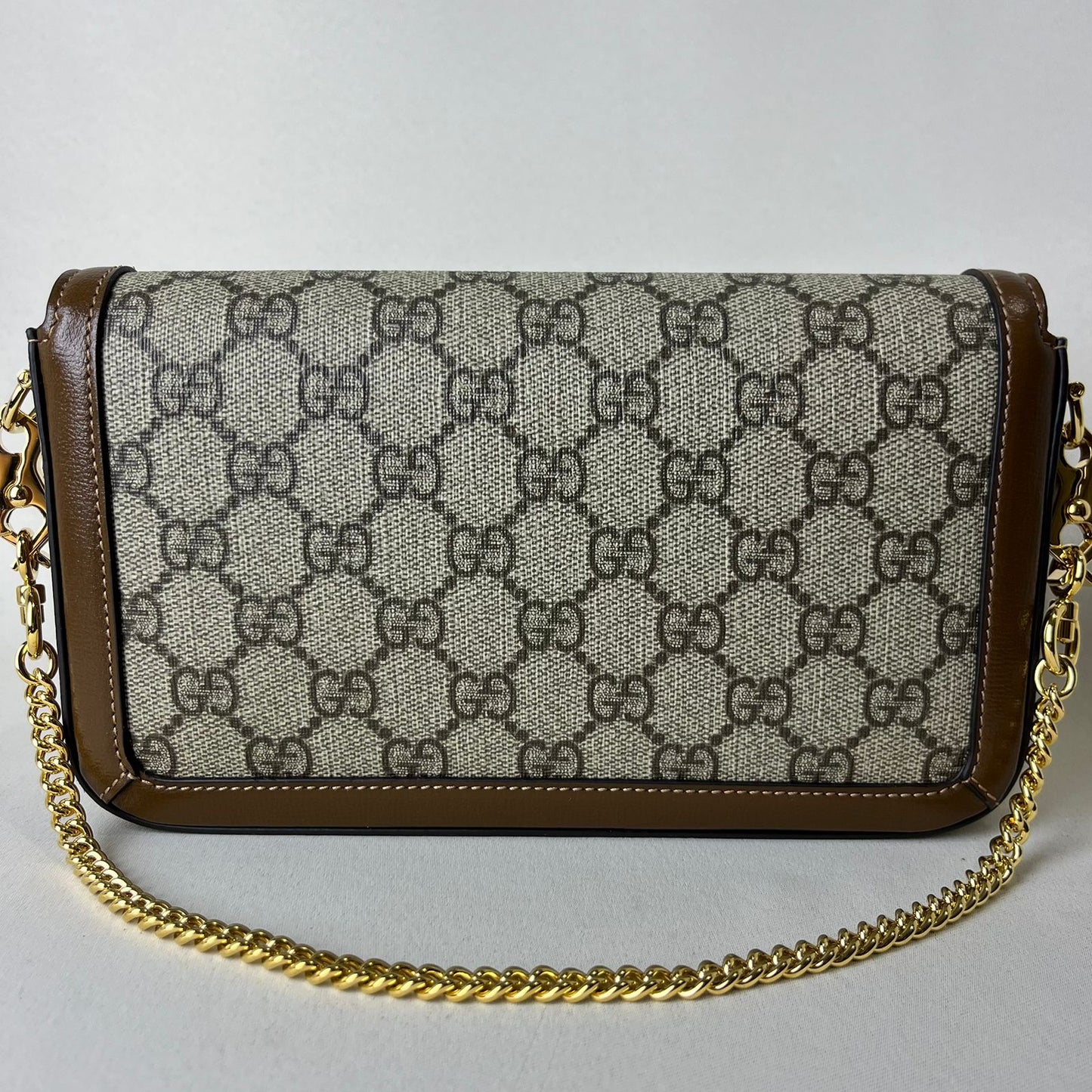 Gucci Horsebit 1955 Shoulder Bag Beige/Brown
