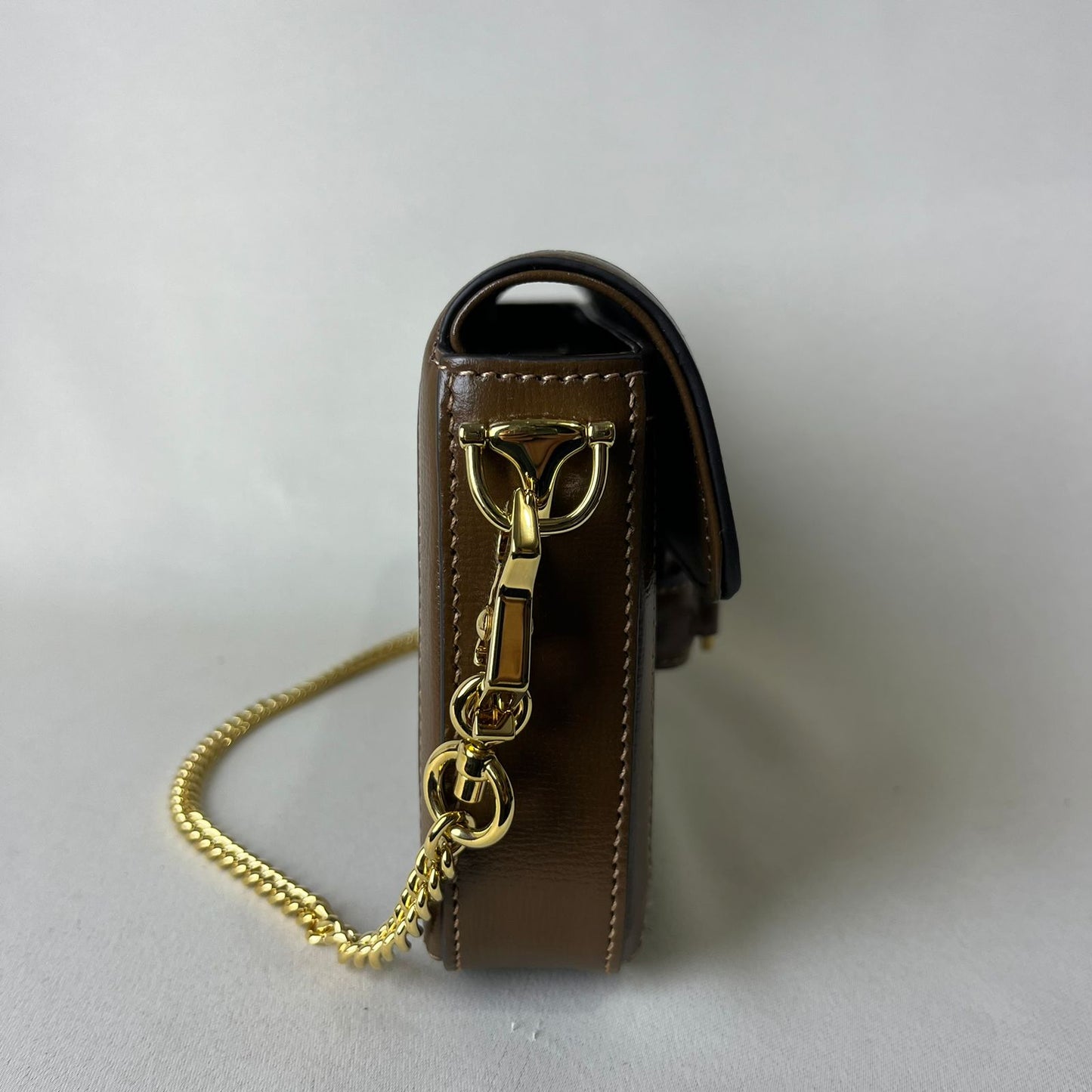 Gucci Horsebit 1955 Shoulder Bag Beige/Brown