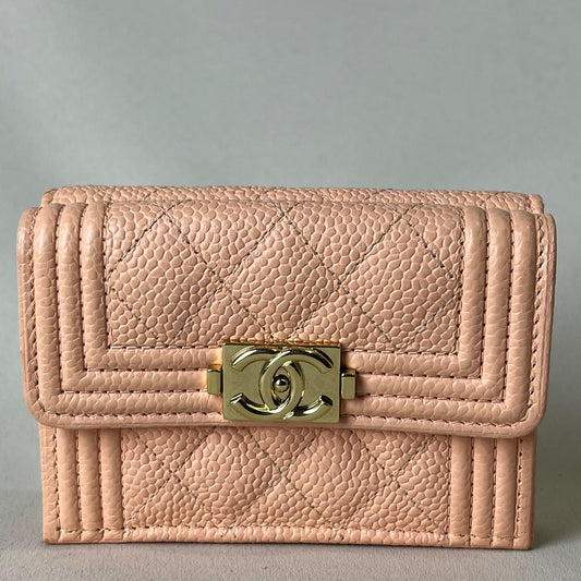 Chanel Boy Compact Wallet