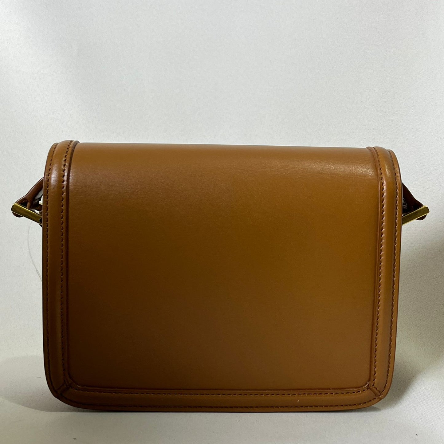 YSL	Solferino Satchel, Caramel