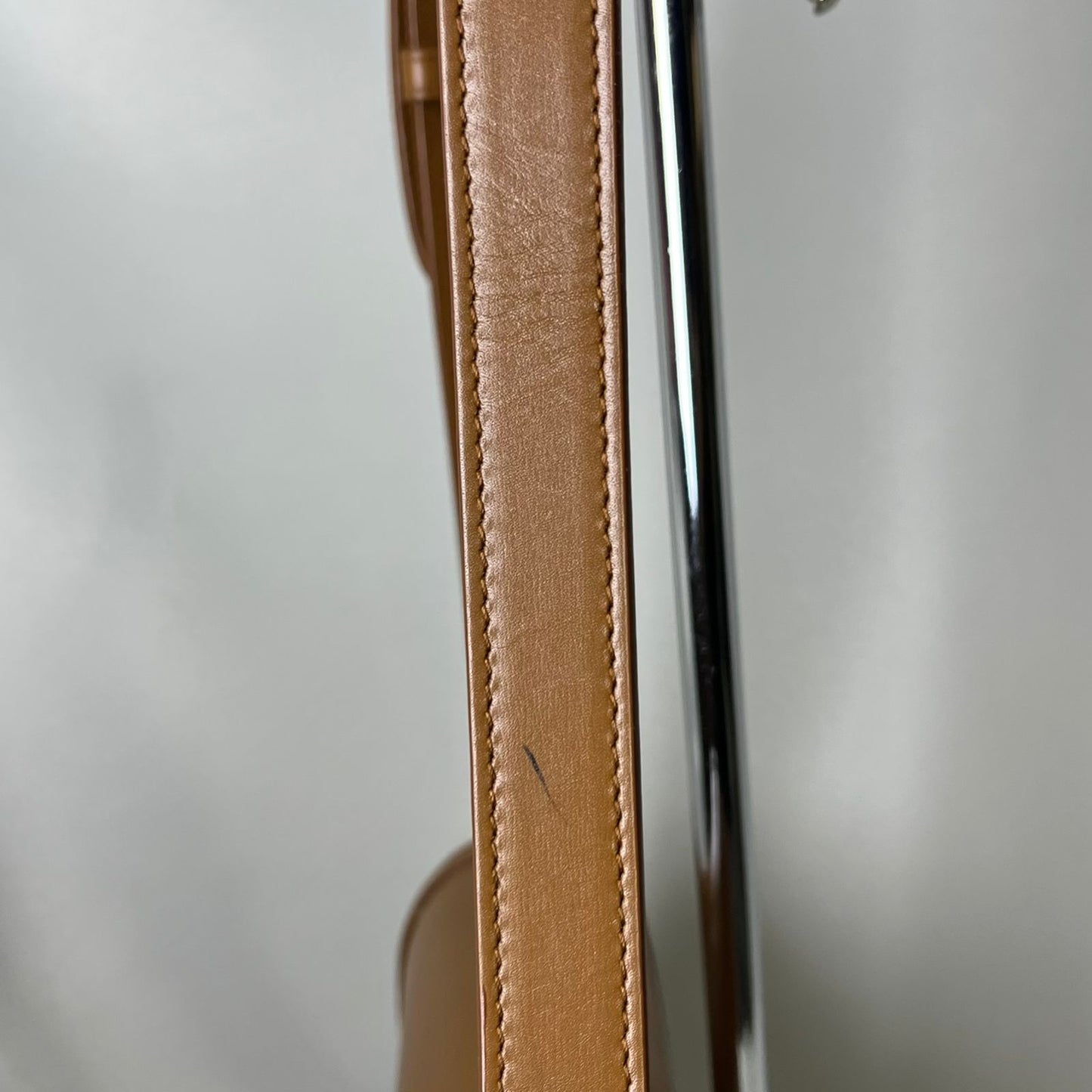 YSL	Solferino Satchel, Caramel