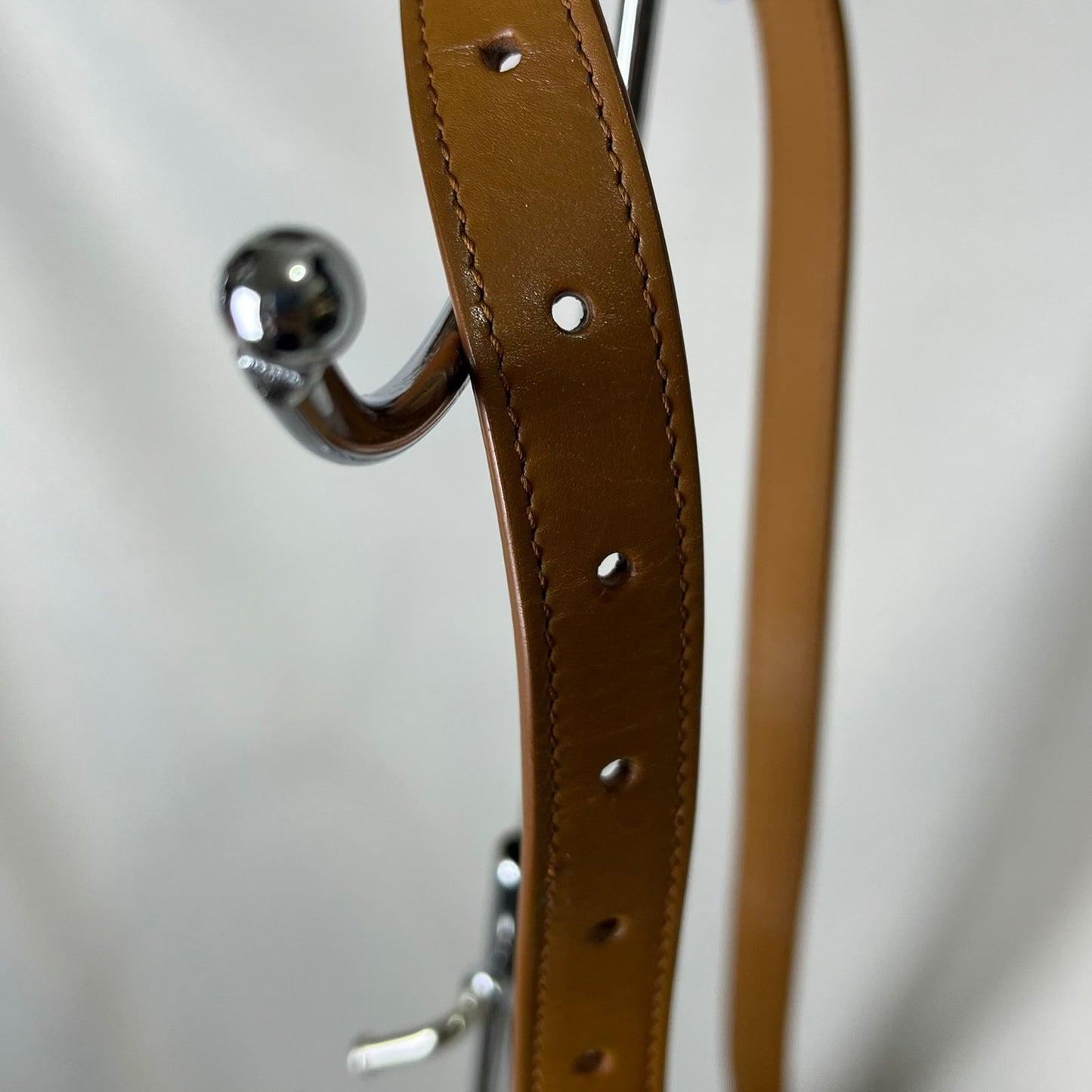 YSL	Solferino Satchel, Caramel