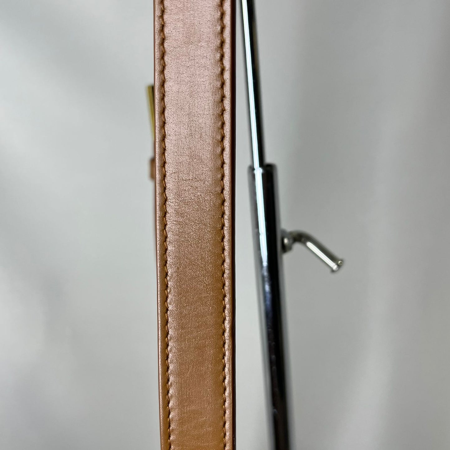 YSL	Solferino Satchel, Caramel