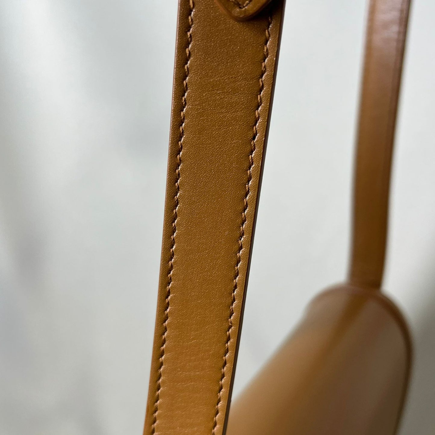 YSL	Solferino Satchel, Caramel
