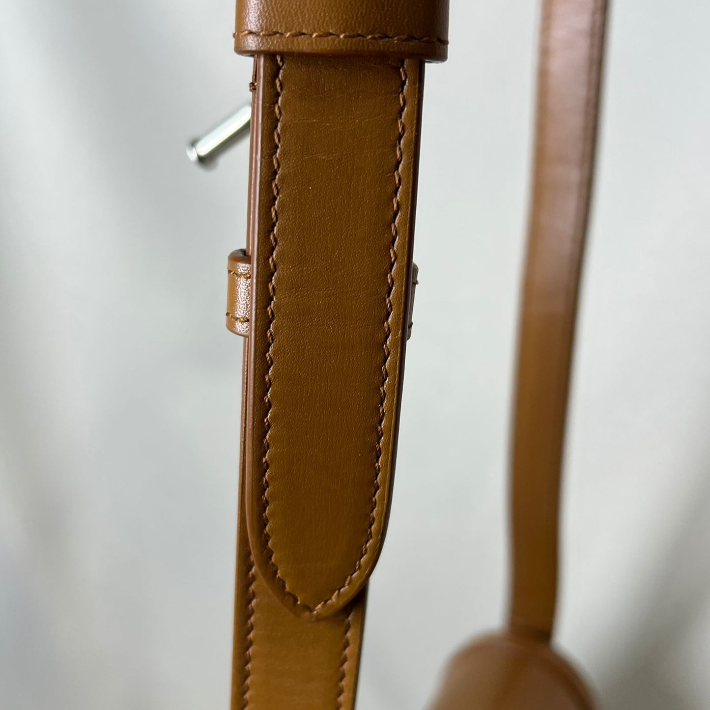 YSL	Solferino Satchel, Caramel