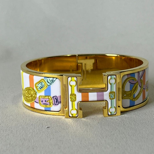 Hermes	Bangle Colorful