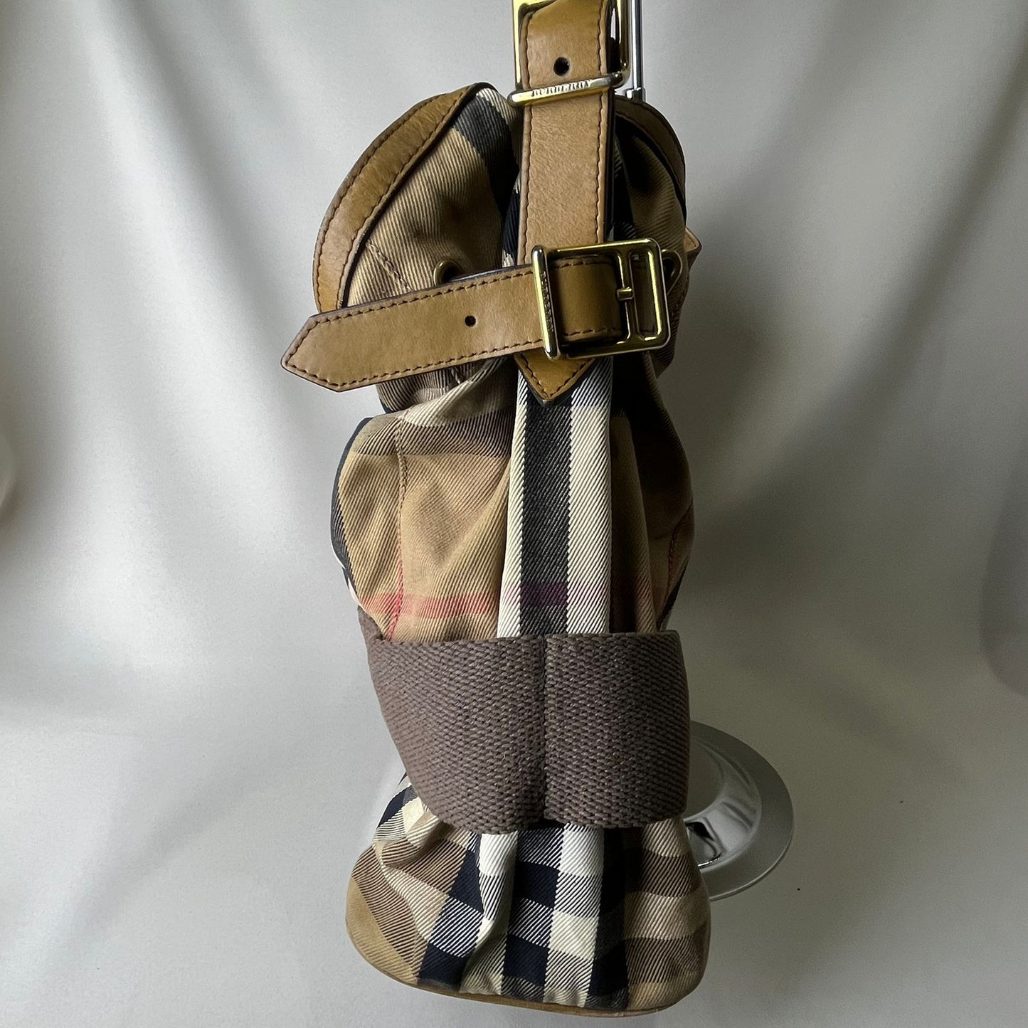 Burberry	Prorsum House Check Hobo Bag