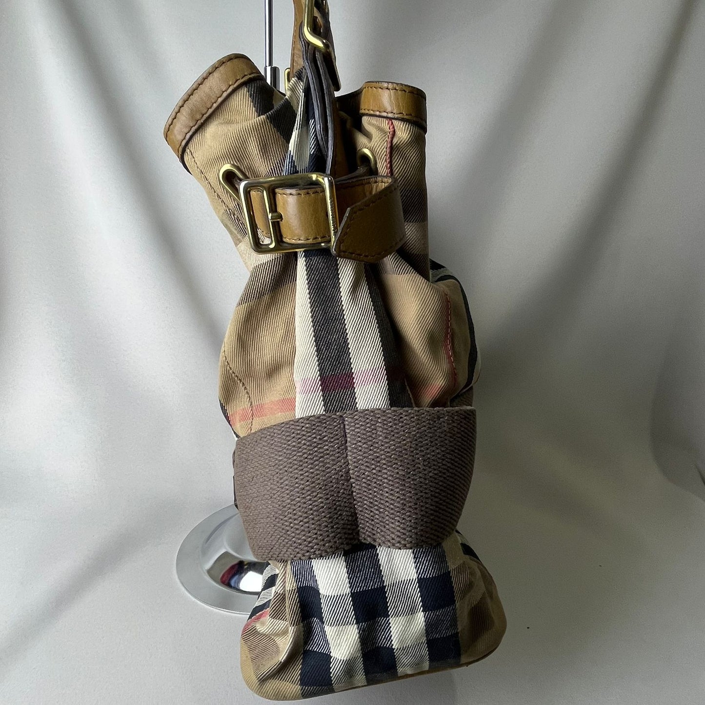 Burberry	Prorsum House Check Hobo Bag