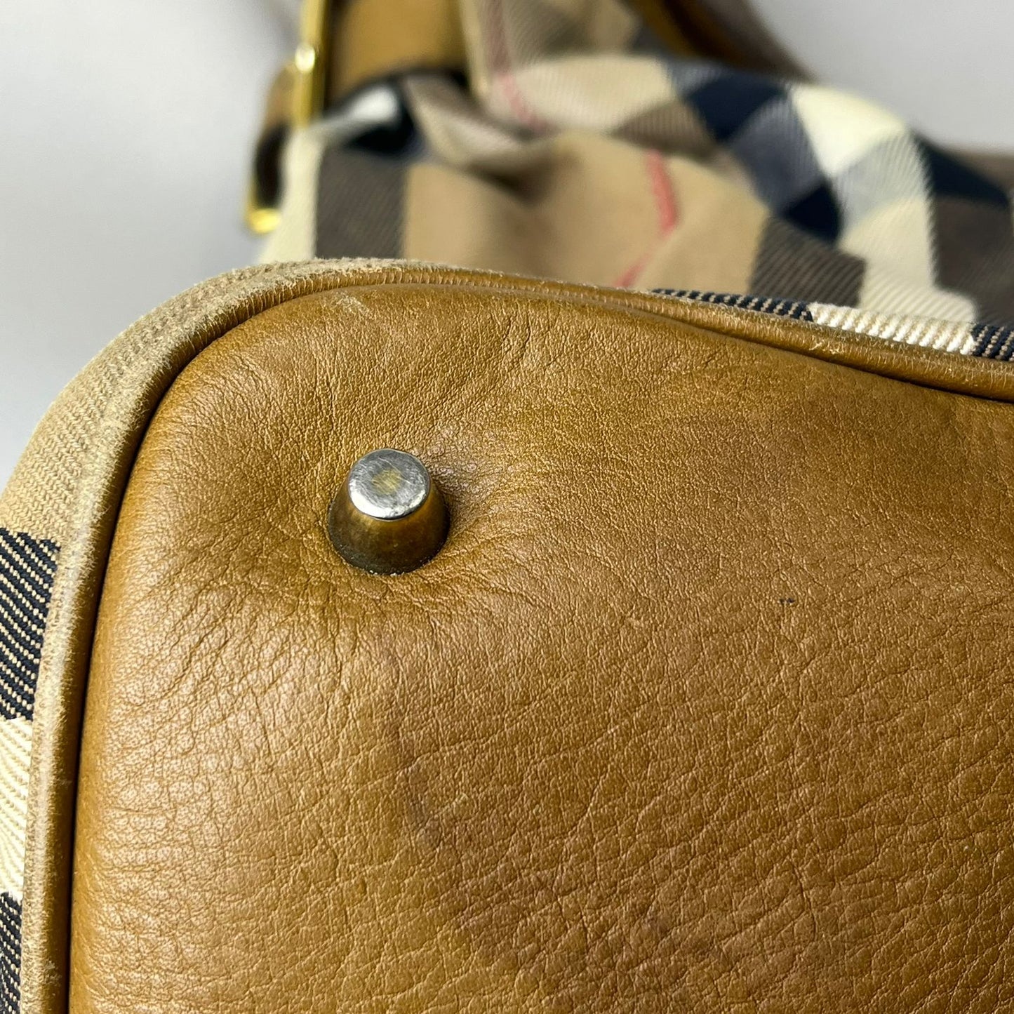 Burberry	Prorsum House Check Hobo Bag