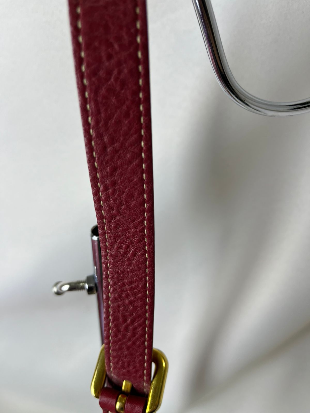Prada Vitello Phenix Red Leather Tote