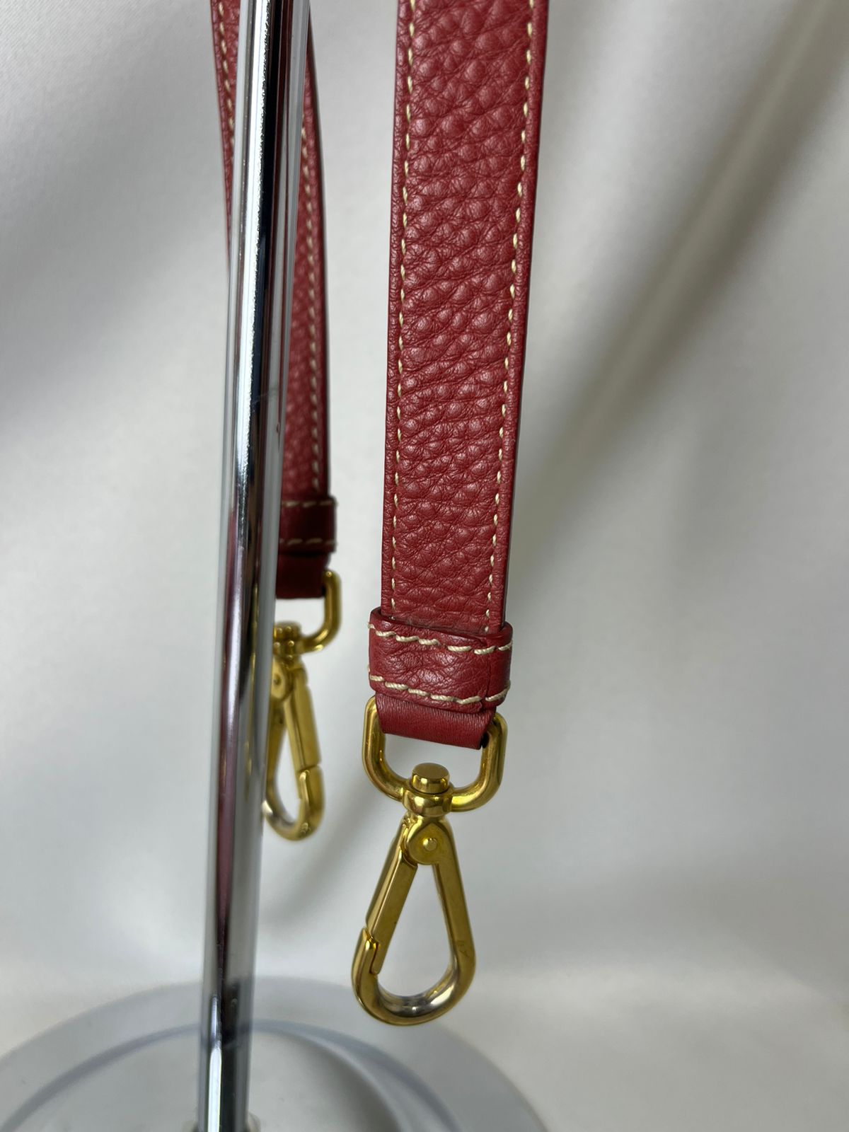 Prada Vitello Phenix Red Leather Tote