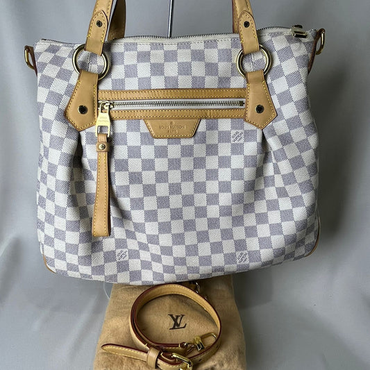 Louis Vuitton	Evora MM Damier Azur