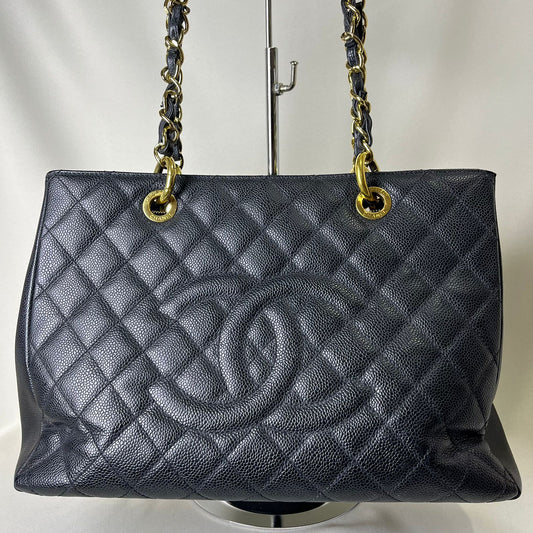 Chanel GST Black Gold Hardware