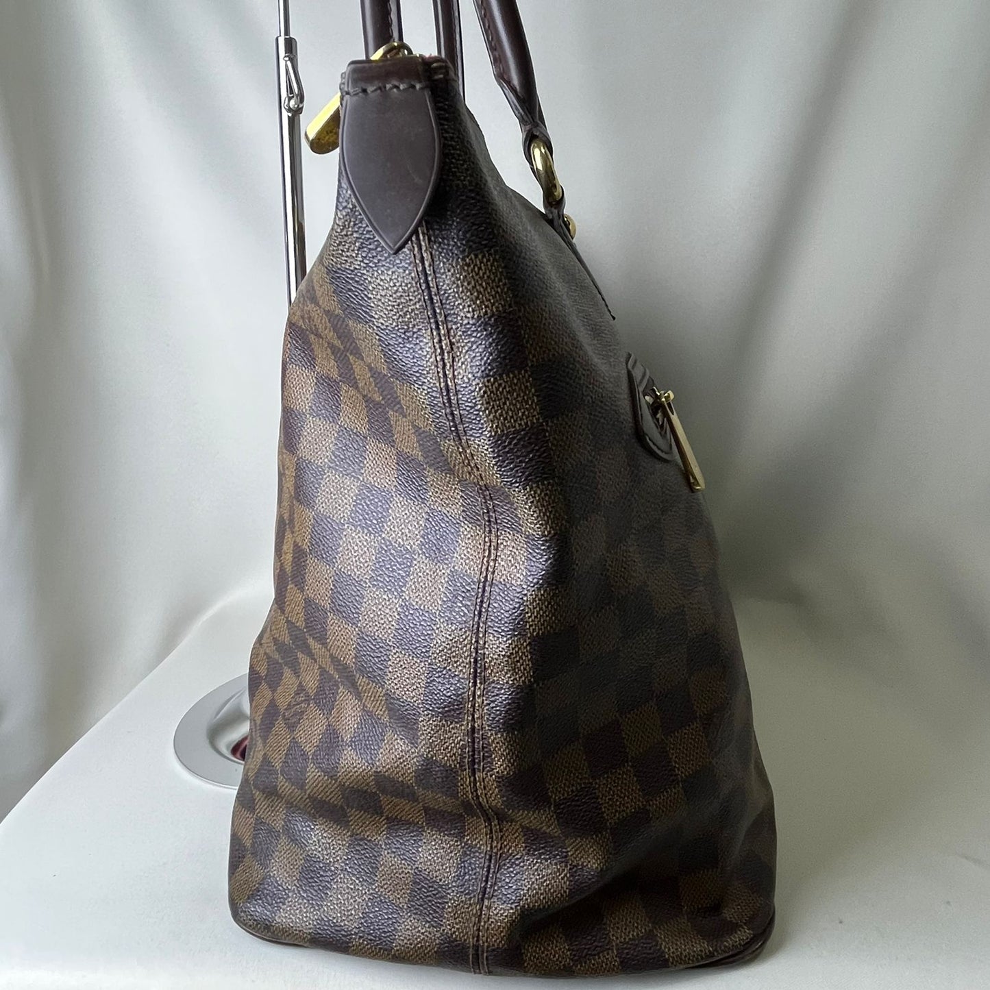 Louis Vuitton	Saleya GM Tote Damier Ebene