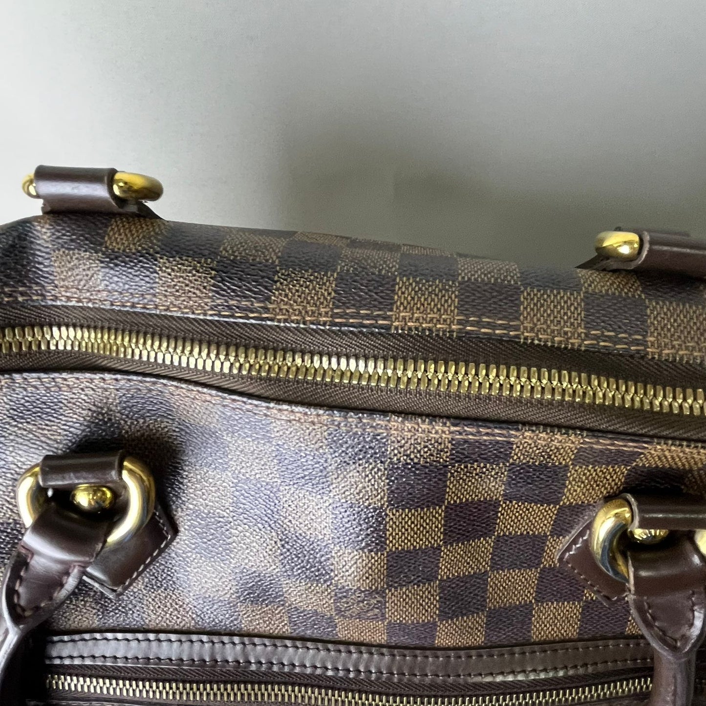 Louis Vuitton	Saleya GM Tote Damier Ebene