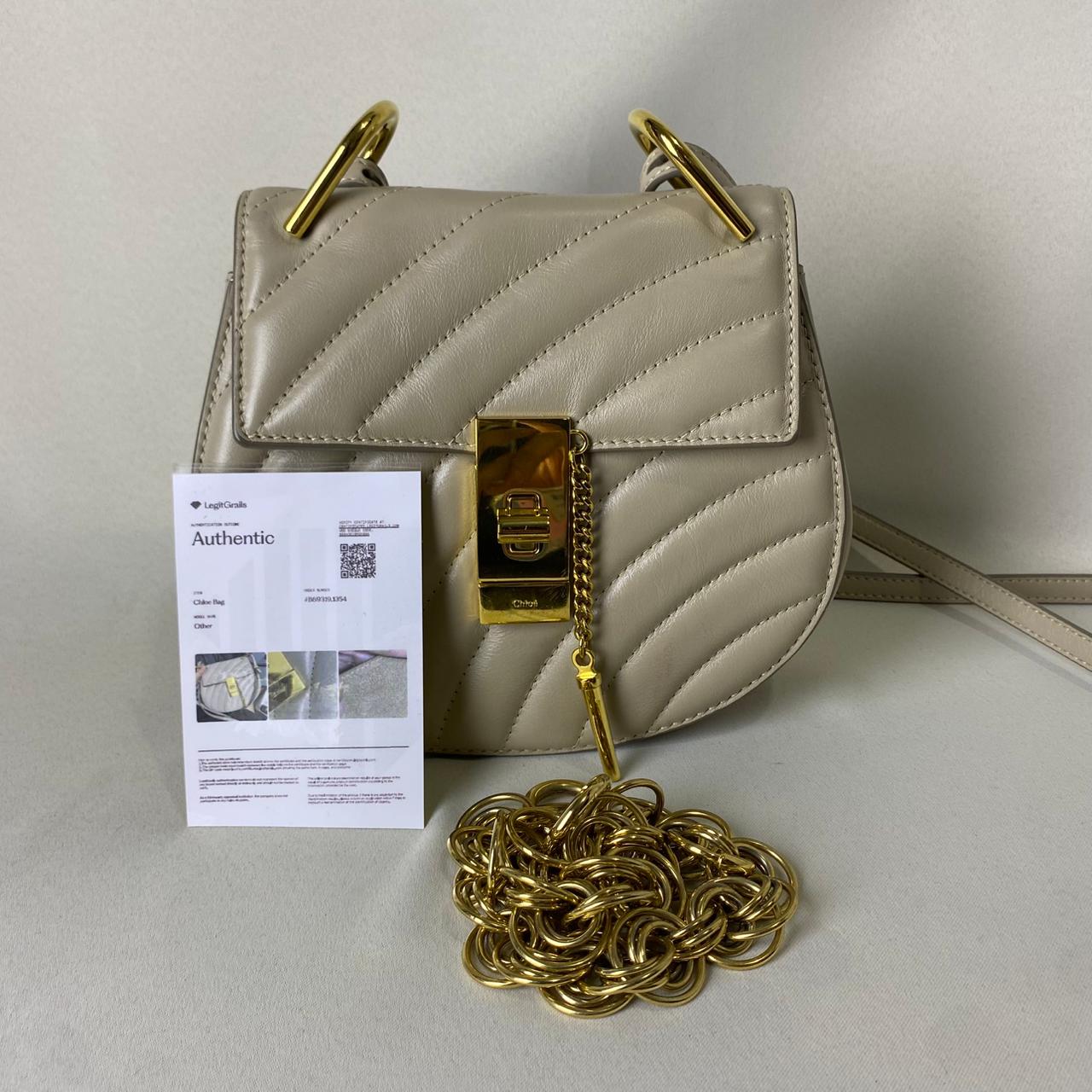 Chloe Drew Bijou Mini Shoulder Bag, Grey