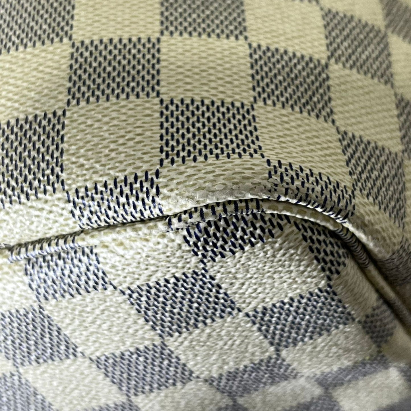 Louis Vuitton	Neverfull Damier Ebene GM, White