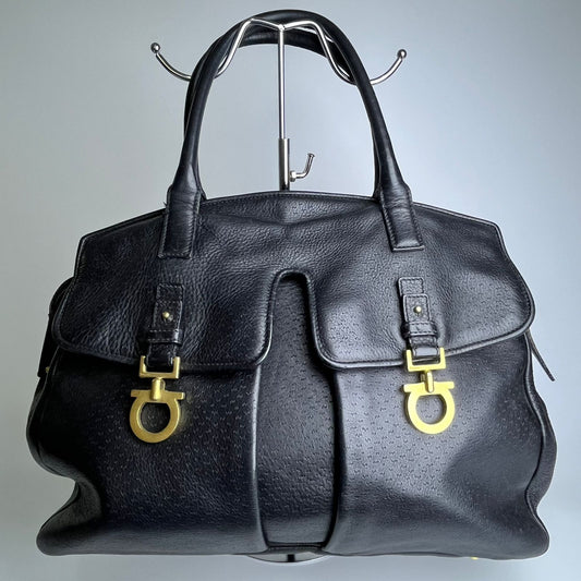 Ferragamo Black Tote Bag