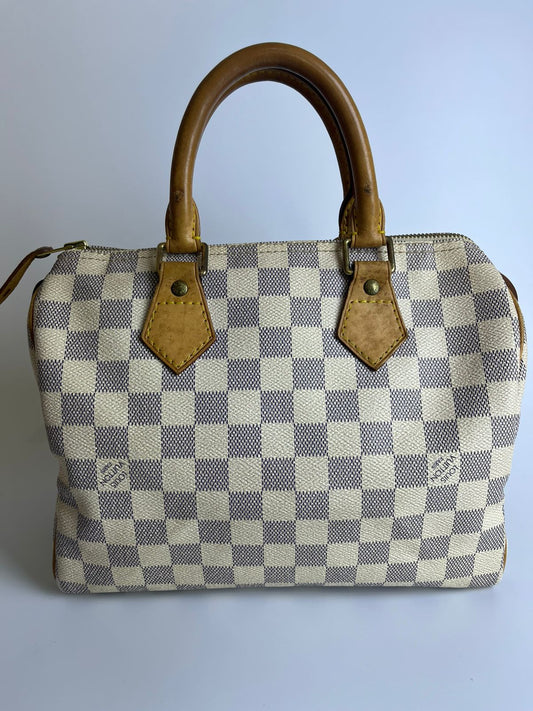 Louis Vuitton	Speedy 25 Damier Azur
