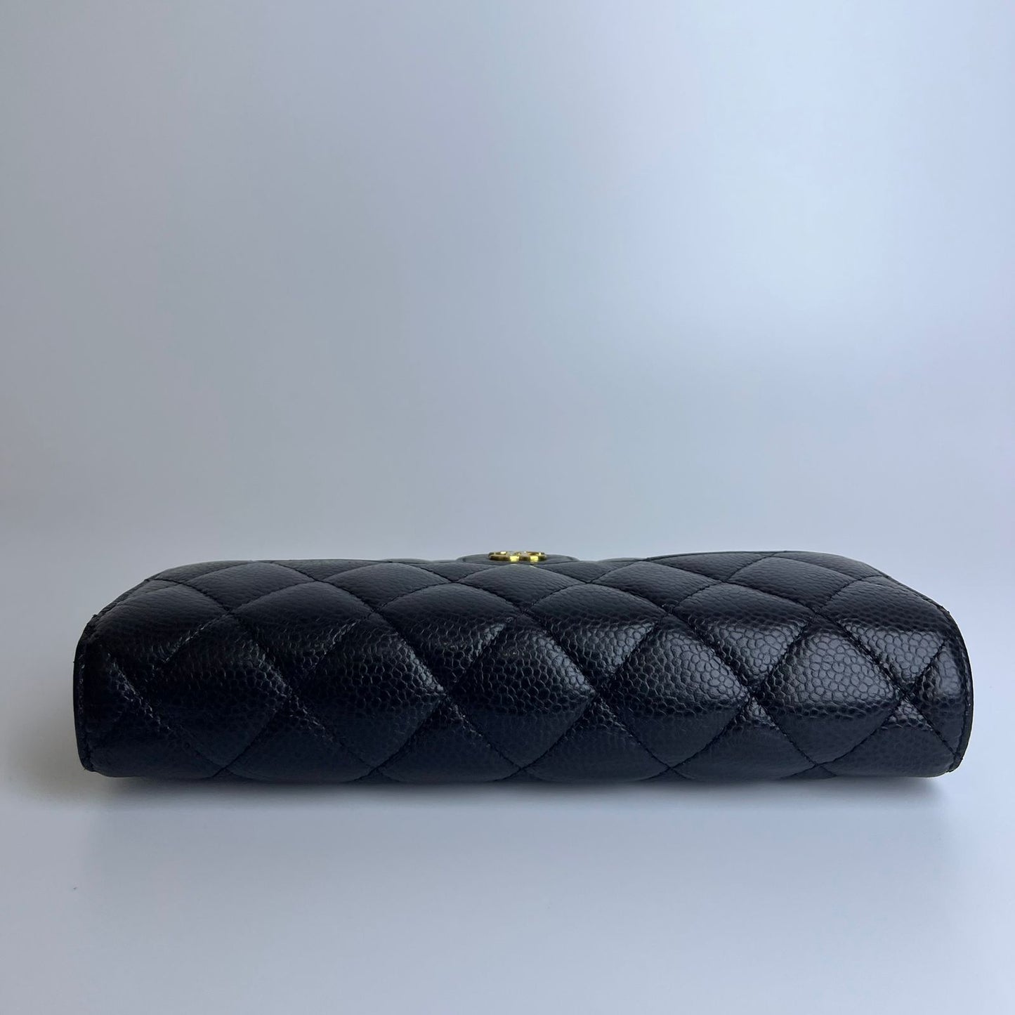 Chanel Classic Flap Long Wallet Caviar, Black