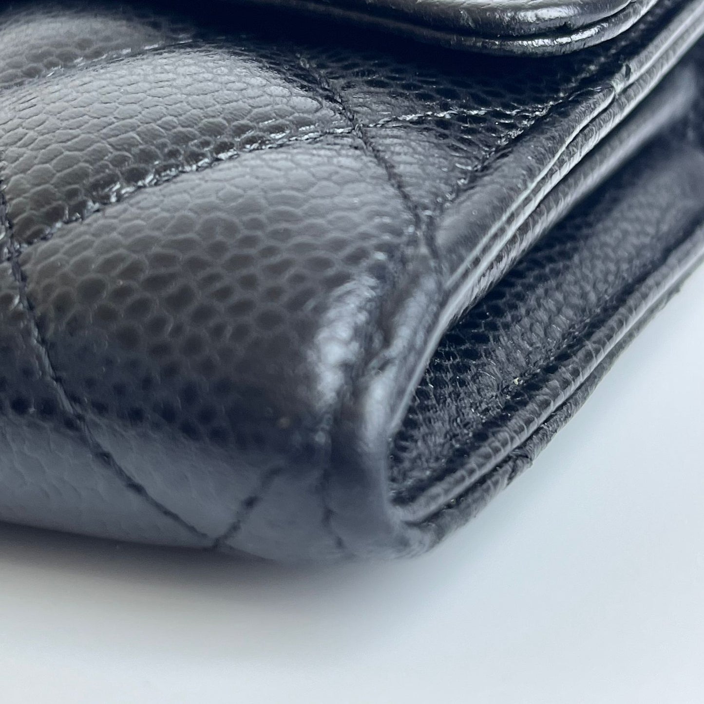 Chanel Classic Flap Long Wallet Caviar, Black