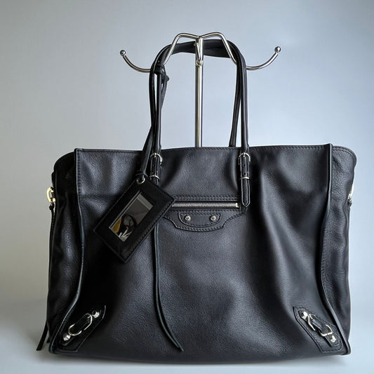 Balenciaga Papier Tote Black