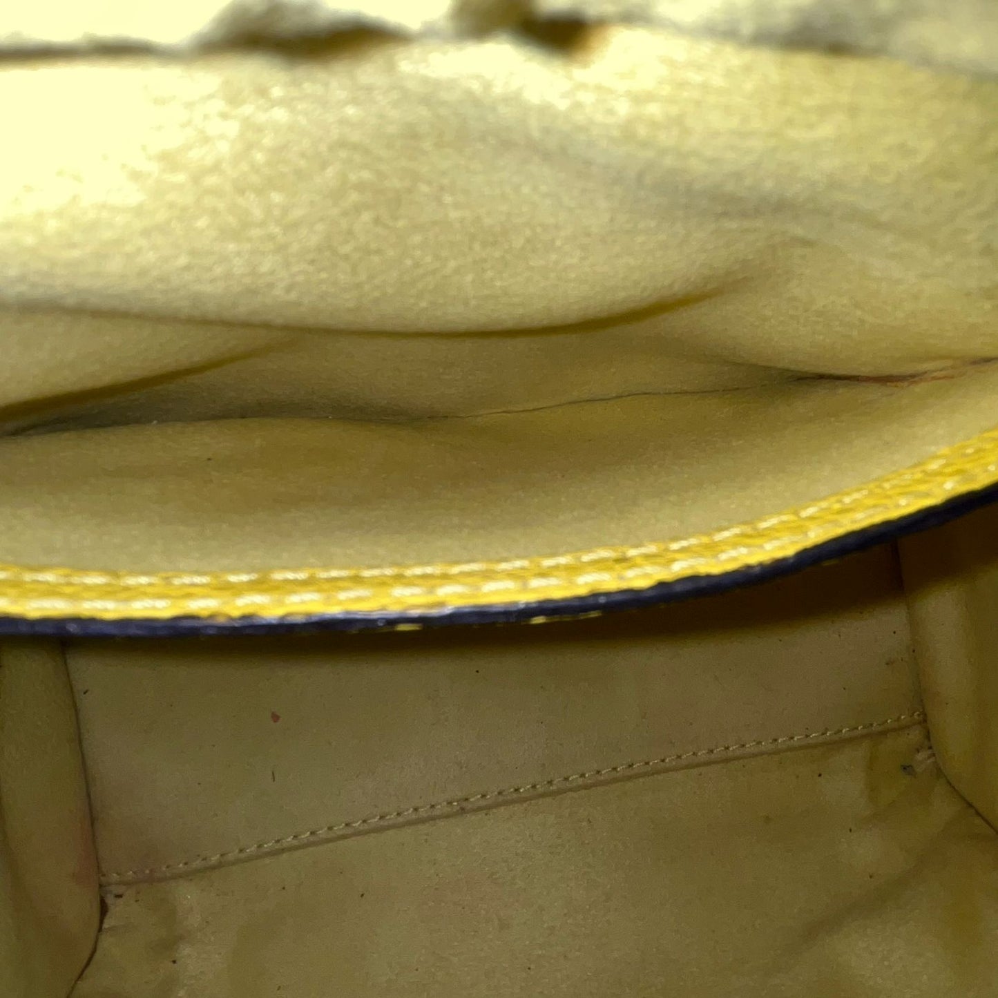 Celine Nano Luggage Yellow