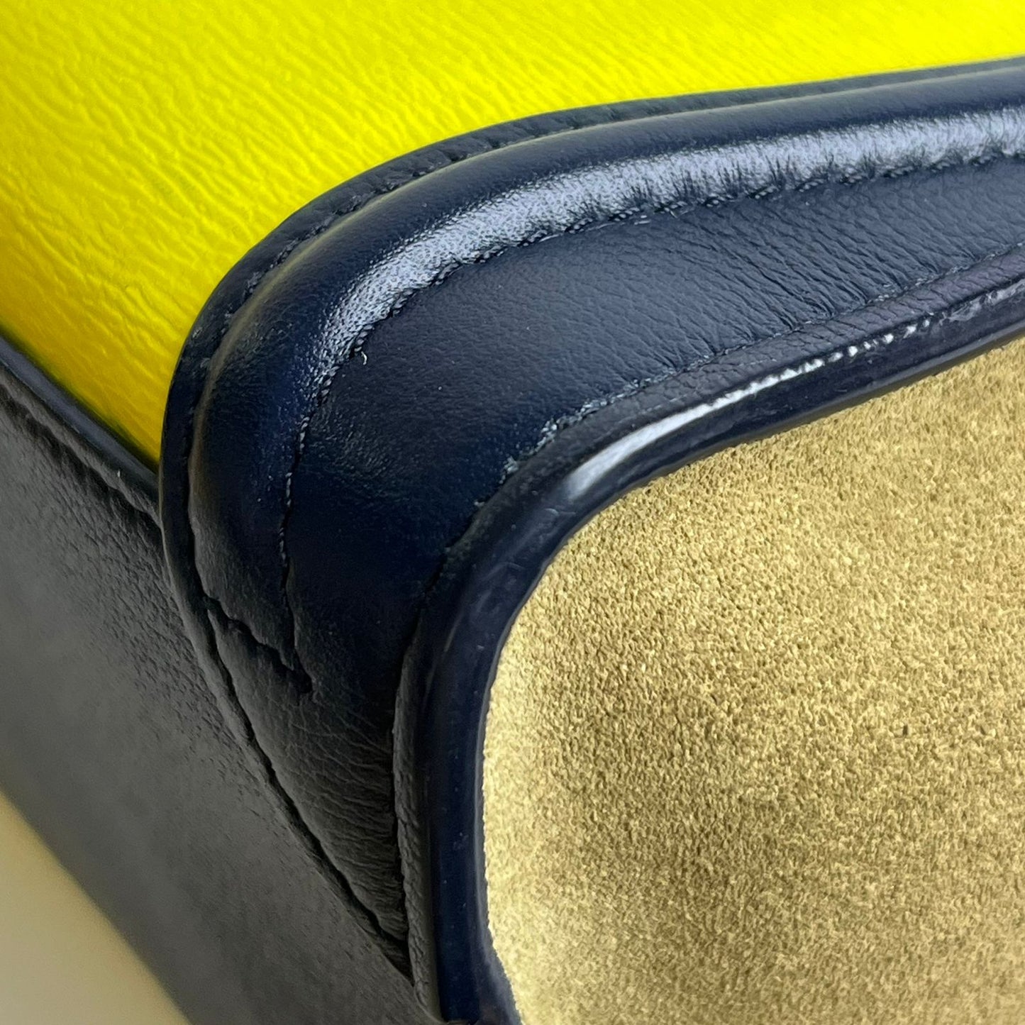 Celine Nano Luggage Tri Color (Black, Yellow, Brown) GHW