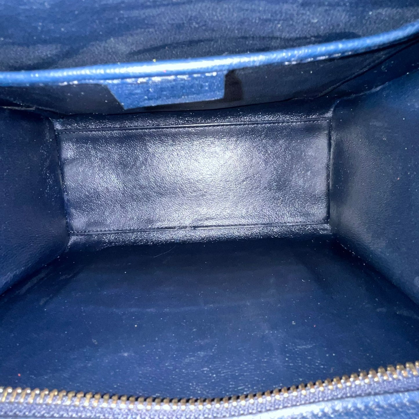 Celine Nano Luggage Tri Color (Black, Yellow, Brown) GHW