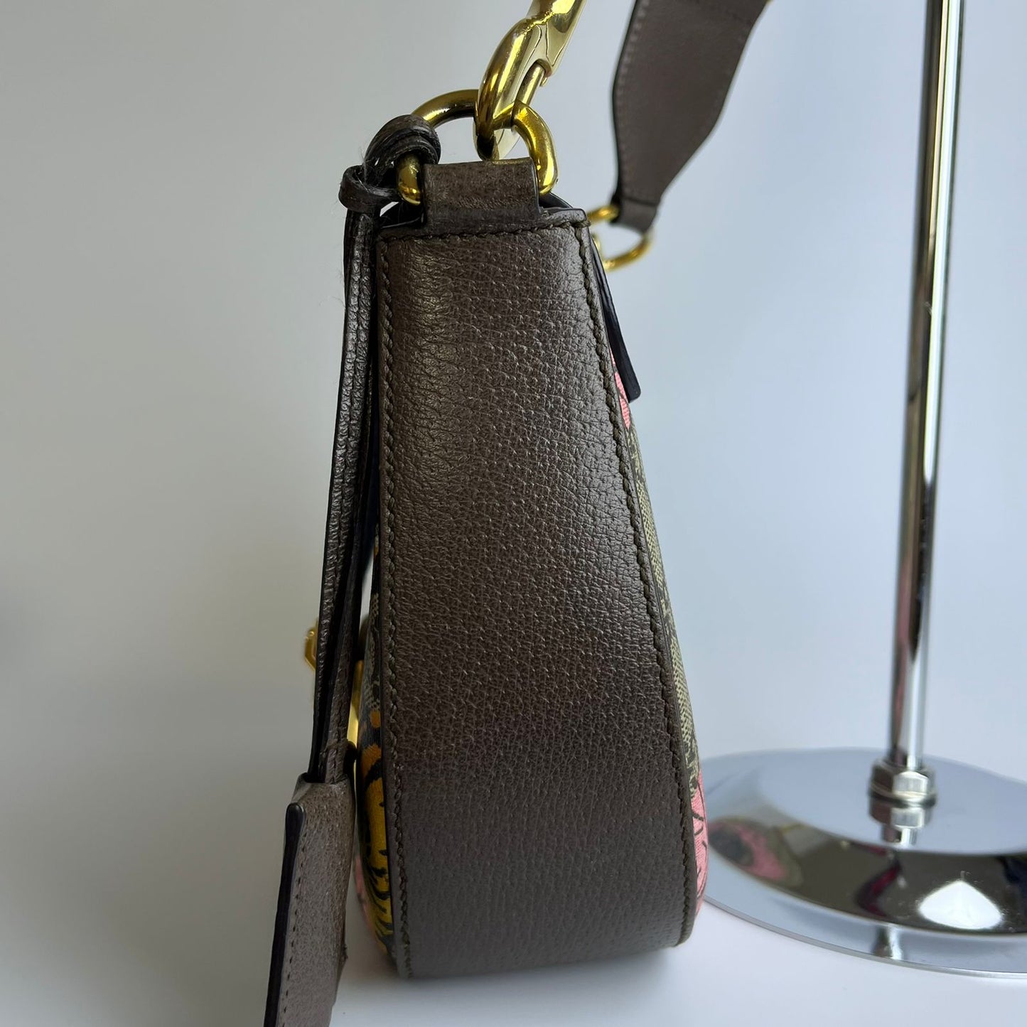 Gucci Padlock Ophidia Tiger Messenger Bag