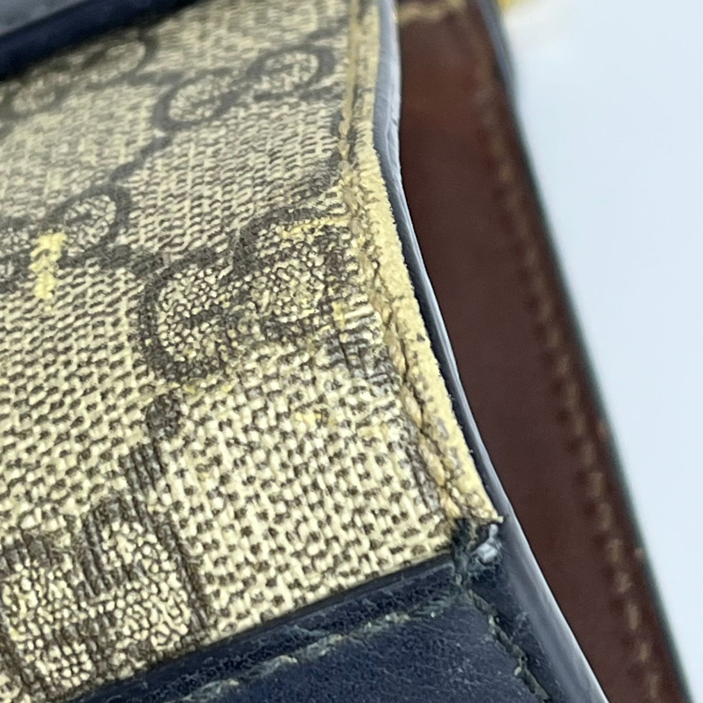 Gucci  Bag Black Beige Padlock