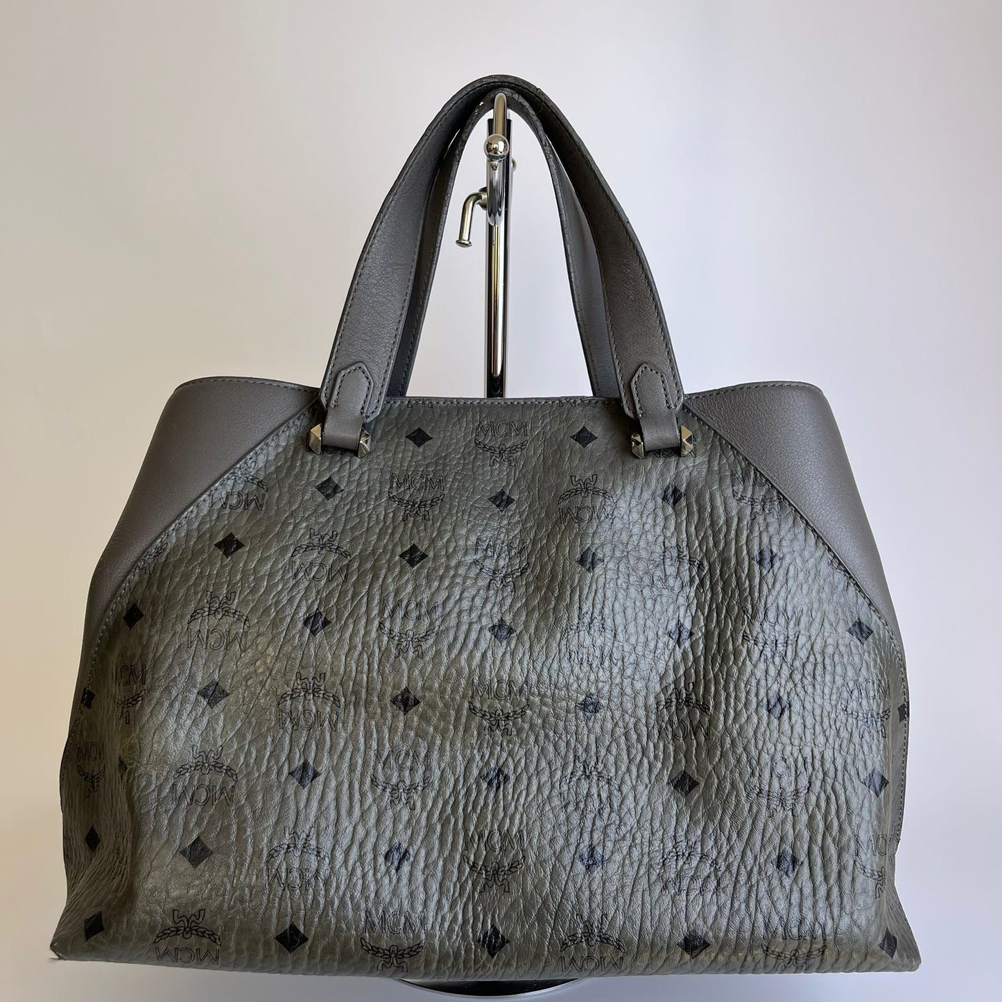 MCM Gray Handbag