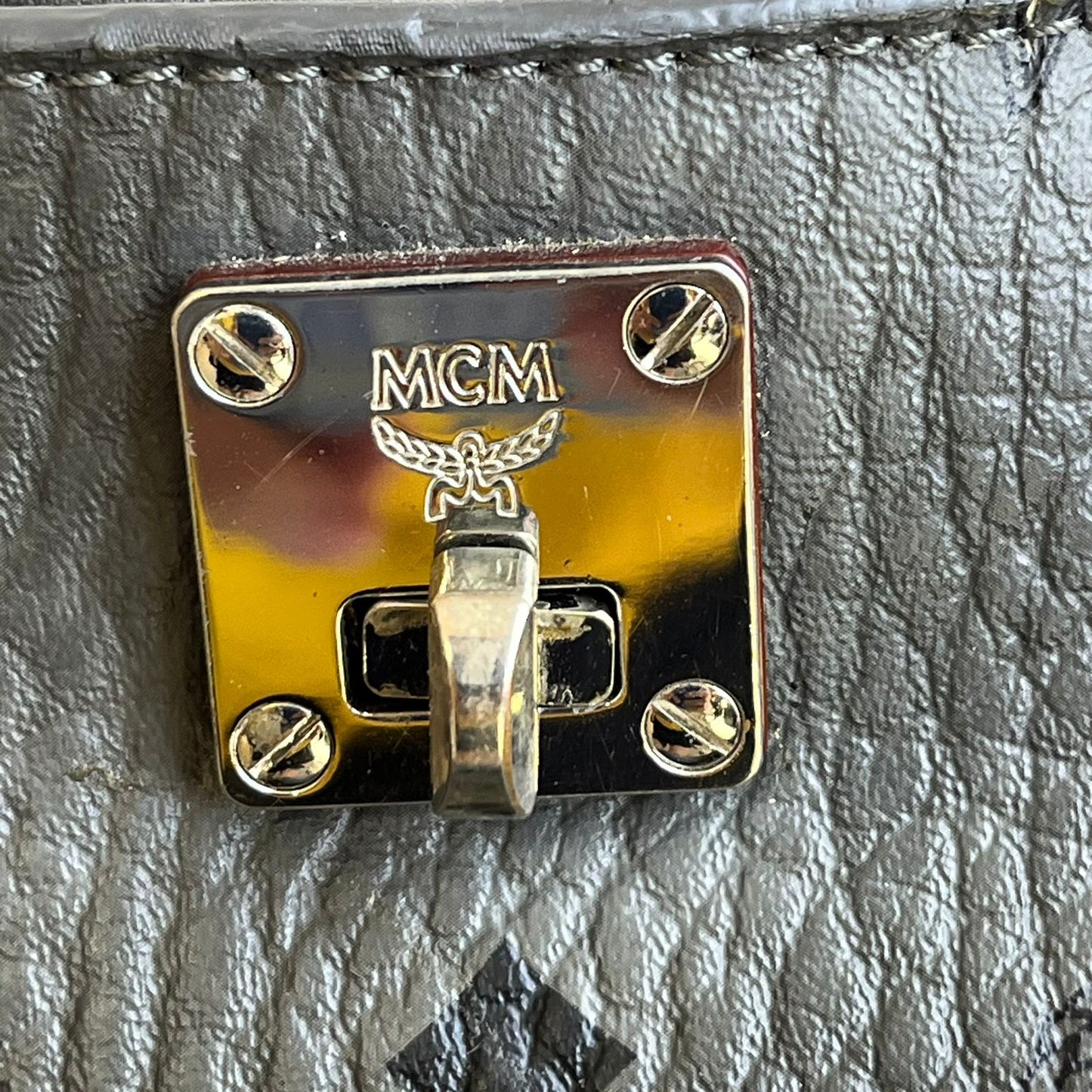 MCM Gray Handbag