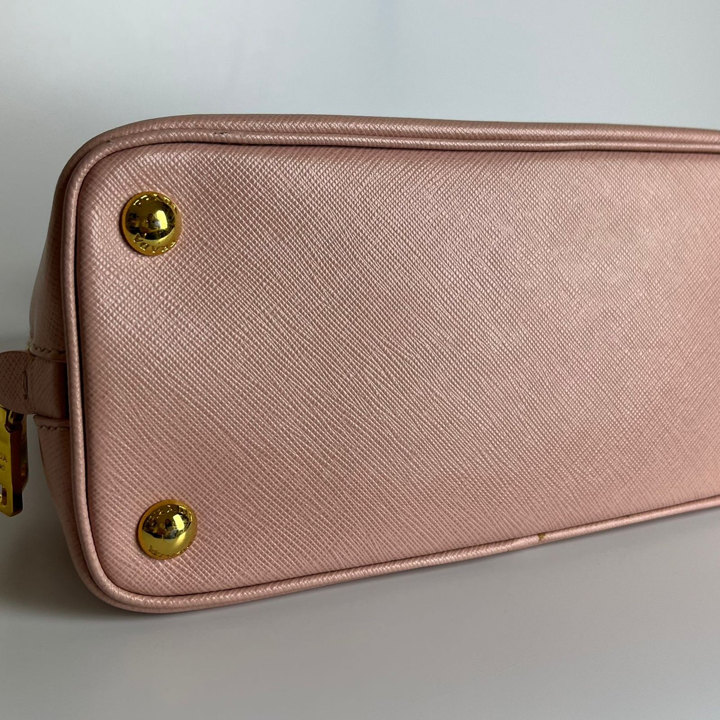 Prada Saffiano Lux Promenade Satchel Pink
