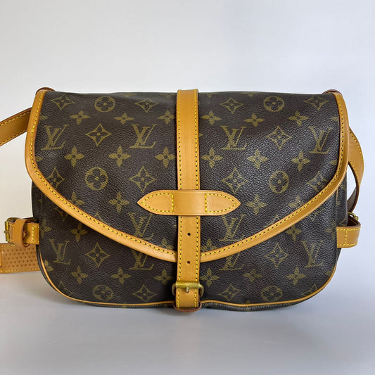 Louis Vuitton	Saumur Shoulder Bag Monogram Canvas
