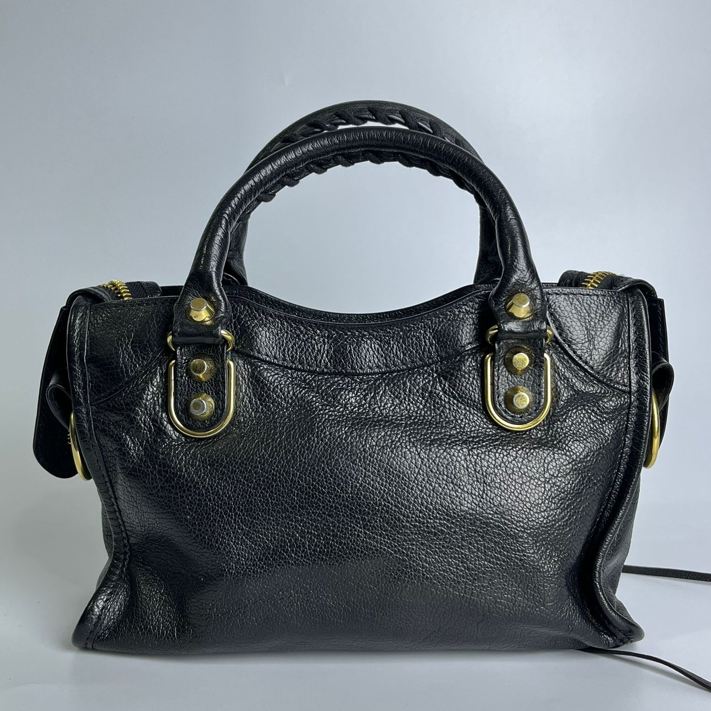 Balenciaga Metallic Edge Mini City Black