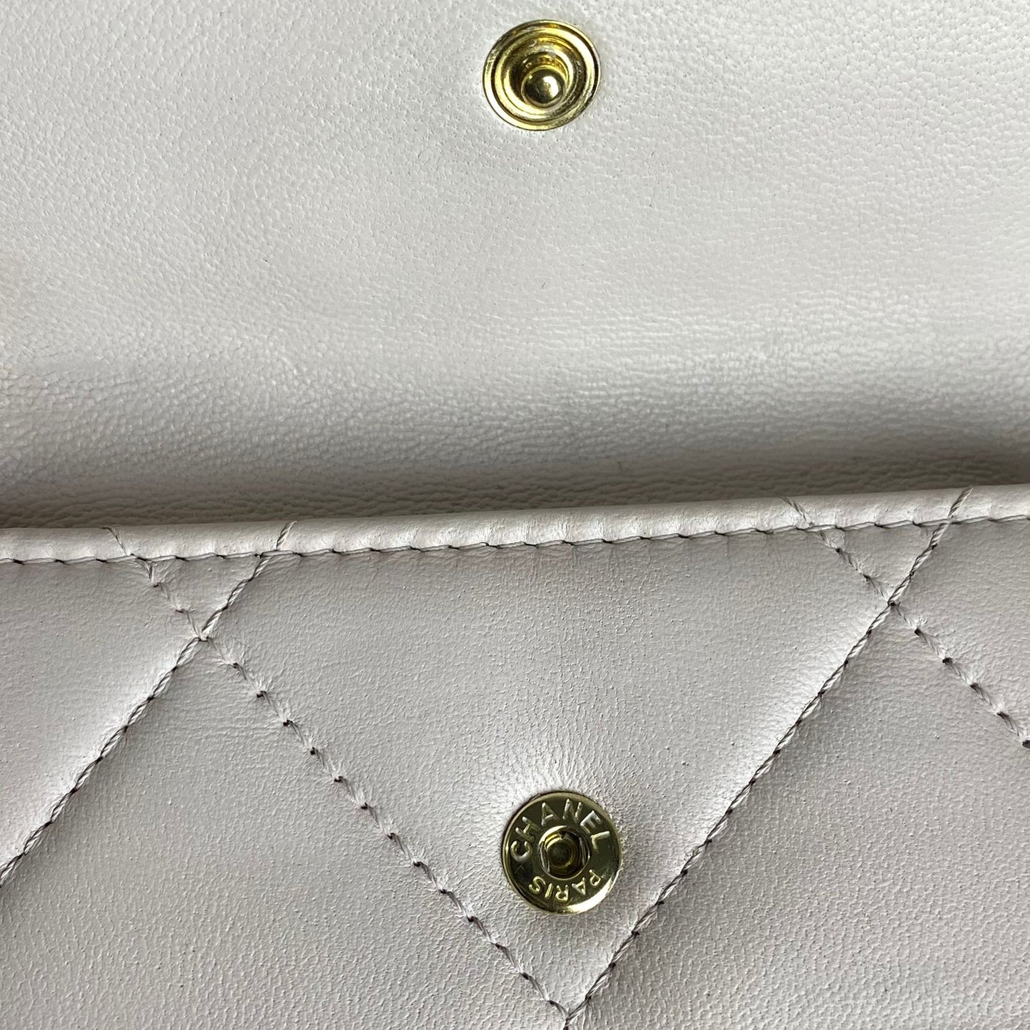 Chanel C19 Small Tri-fold Wallet Pink
