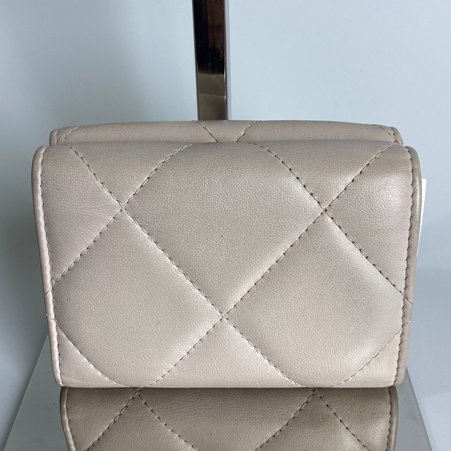 Chanel C19 Small Tri-fold Wallet Pink
