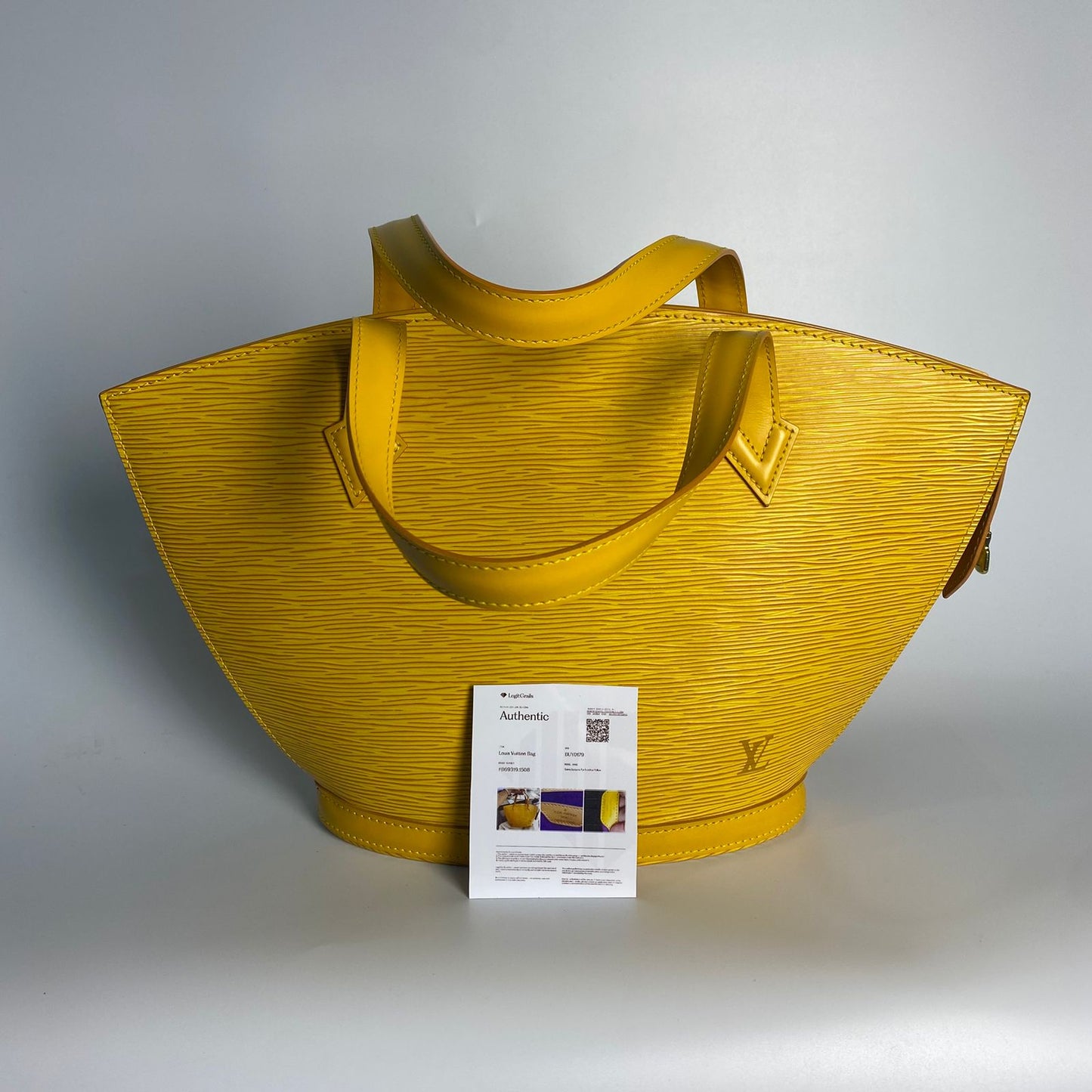 Louis Vuitton Saint Jacques PM Epi Leather Yellow