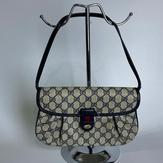 Gucci Sherry Line Dark Gray Clutch