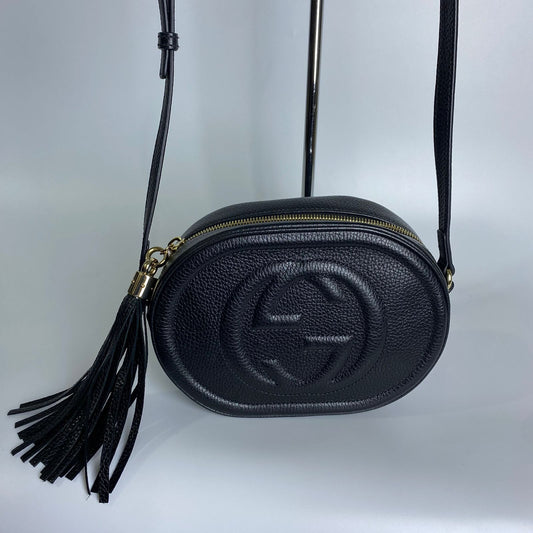 Gucci Soho Disco Camera Bag Black