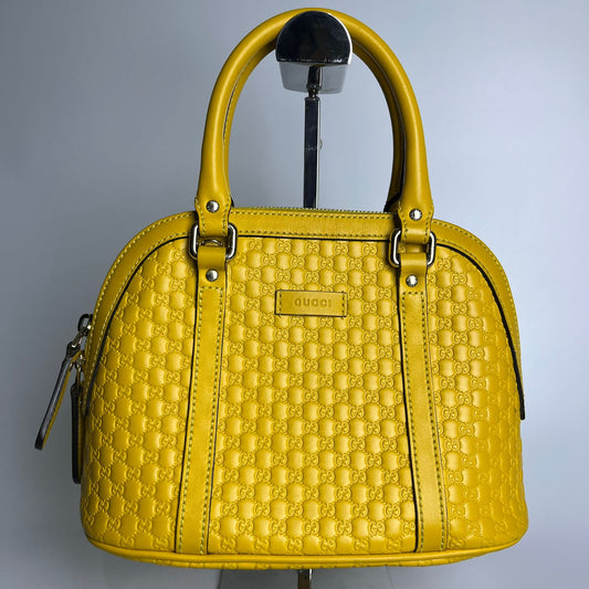 Gucci Microguccissima Dome Yellow