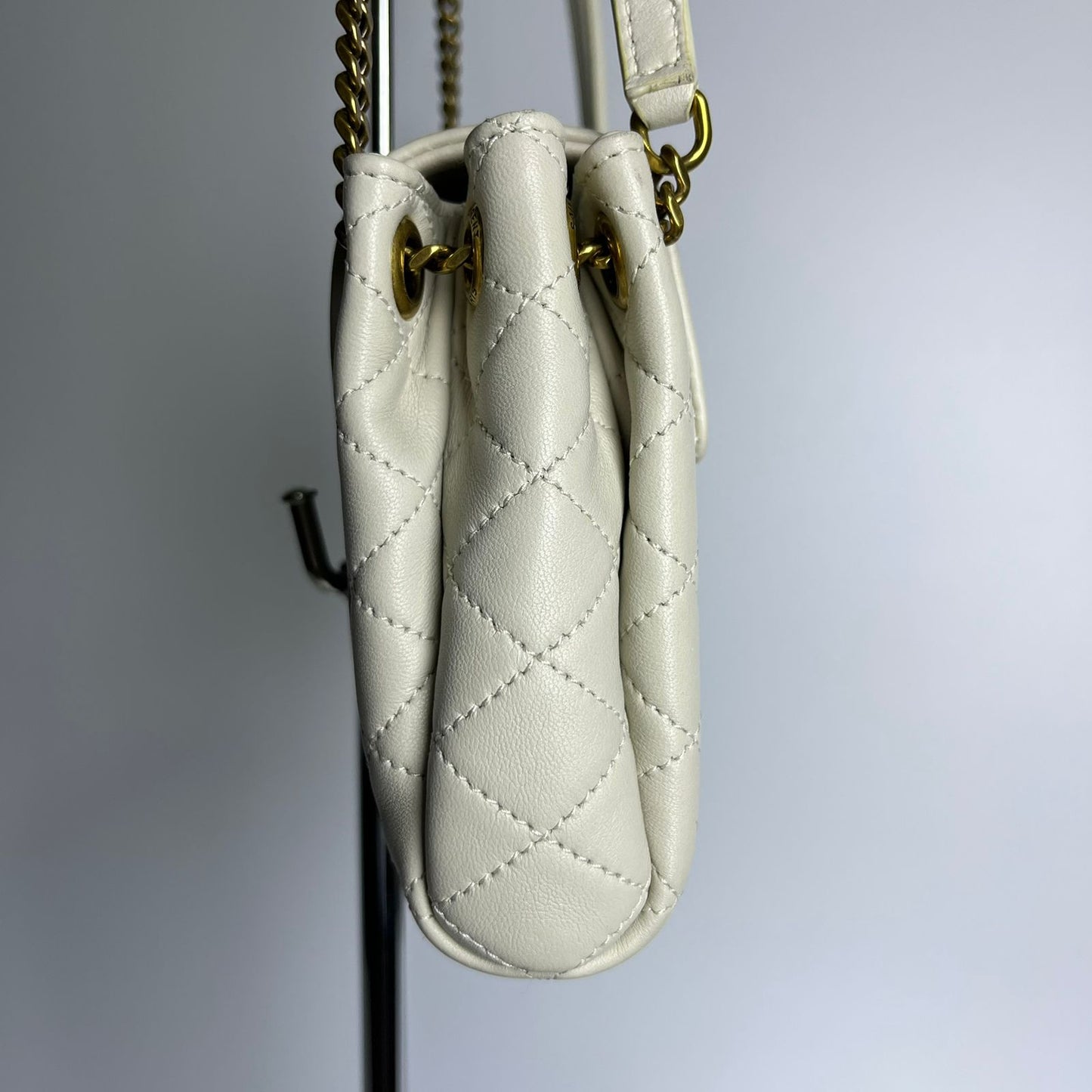 YSL	Mini Nolita White