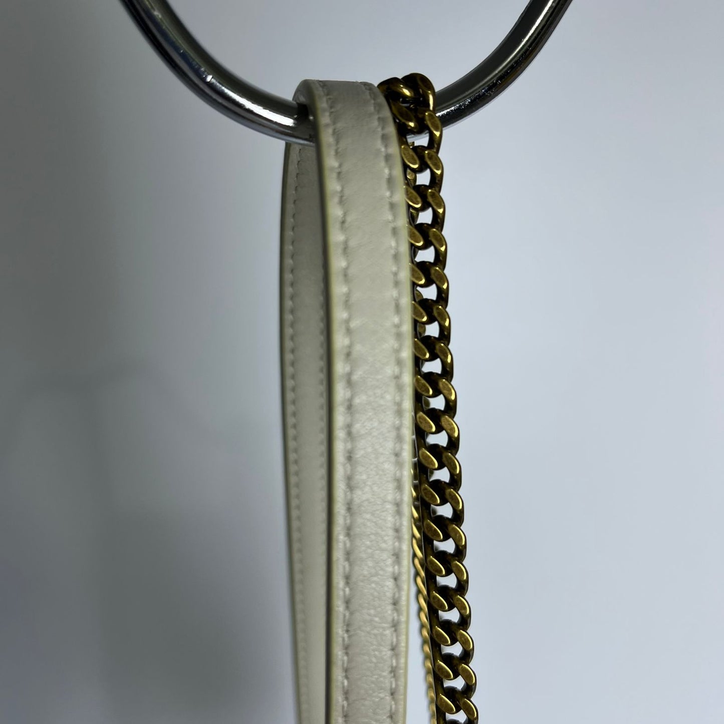 YSL	Mini Nolita White
