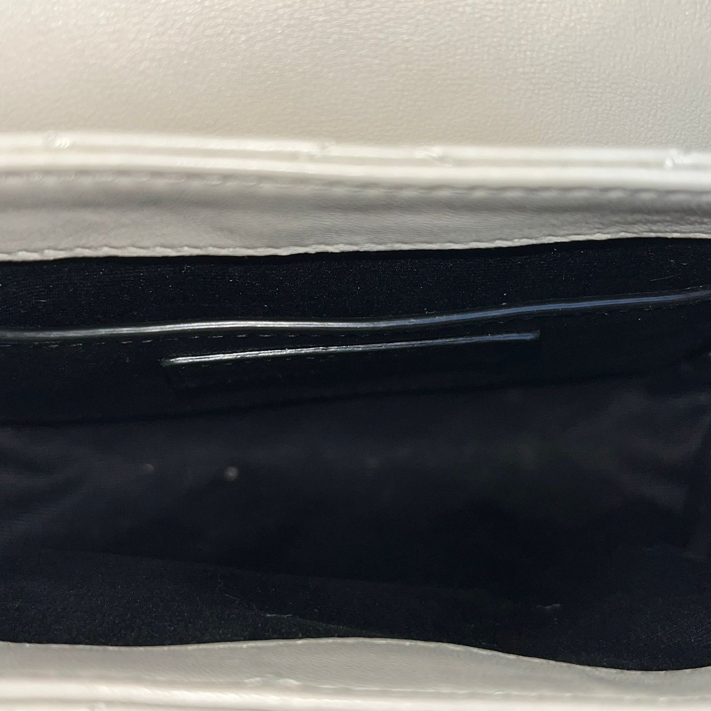 YSL	Mini Nolita White