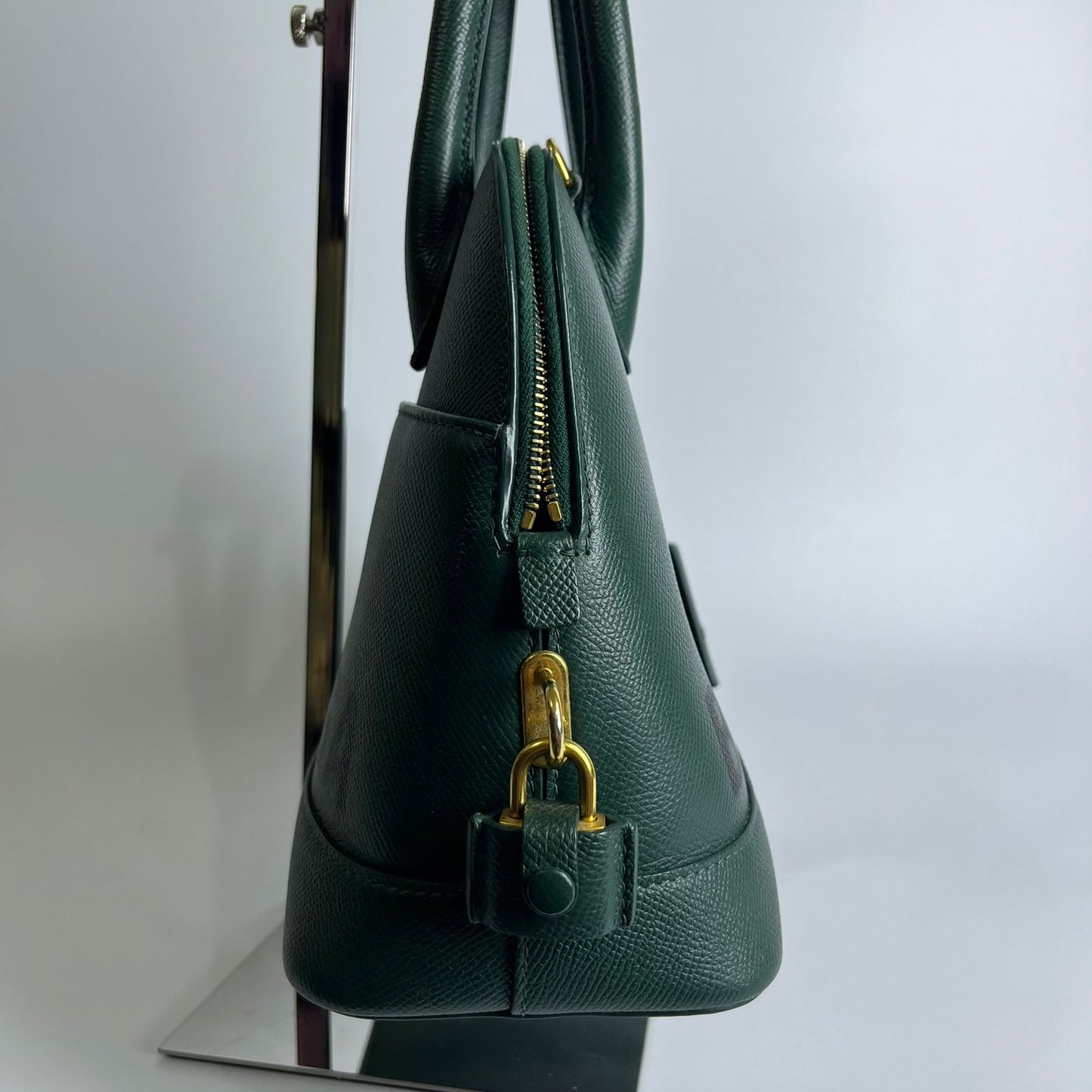 Balenciaga Ville Top Handle Bag Green