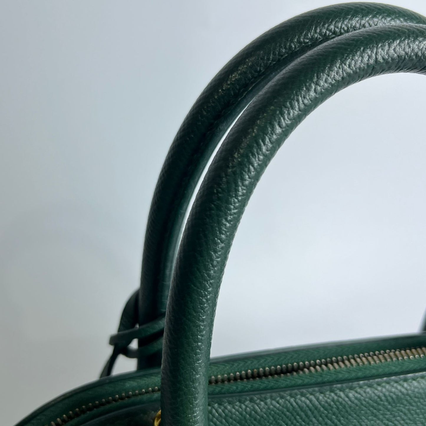 Balenciaga Ville Top Handle Bag Green