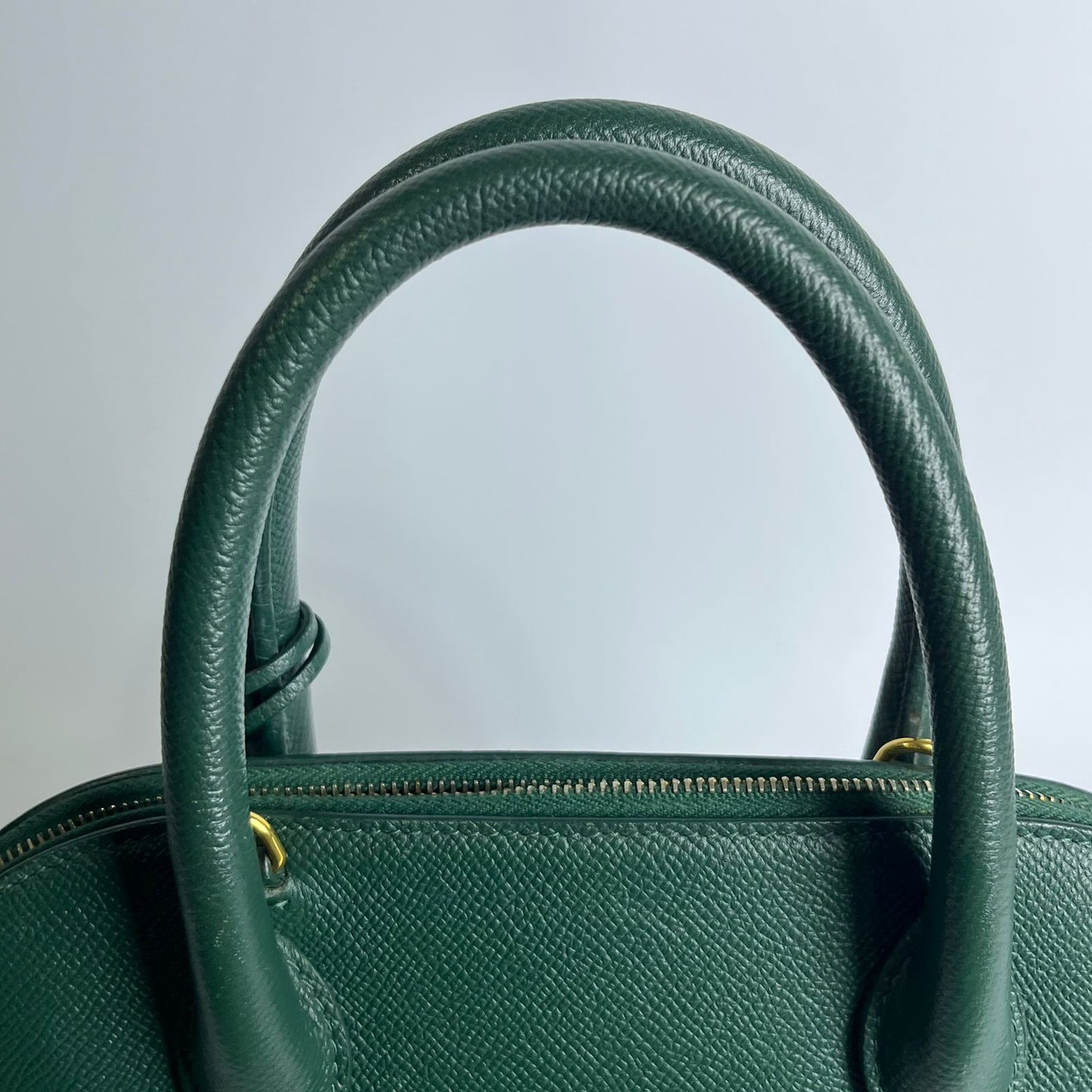 Balenciaga Ville Top Handle Bag Green