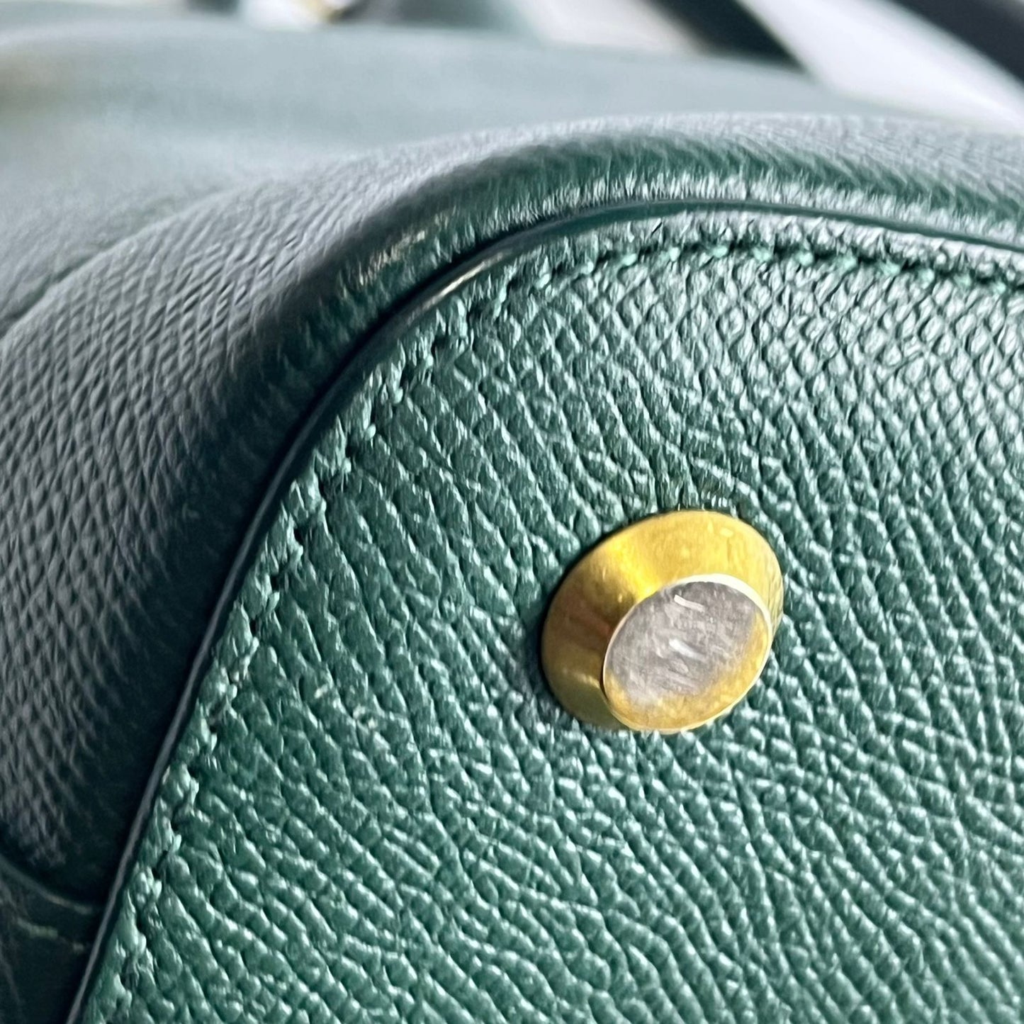 Balenciaga Ville Top Handle Bag Green